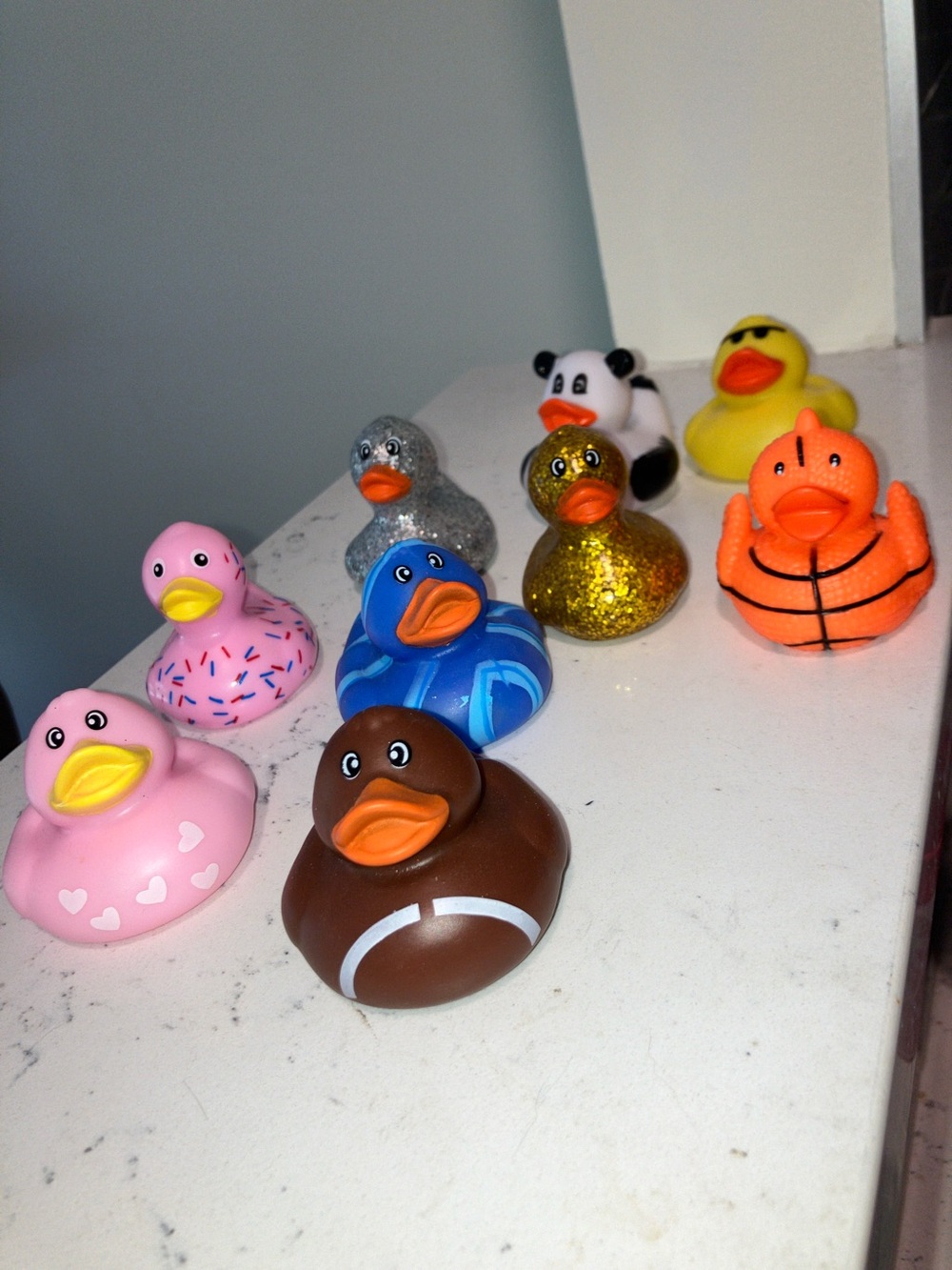 Colorful Rubber Duck Bath Set - Multi-Color